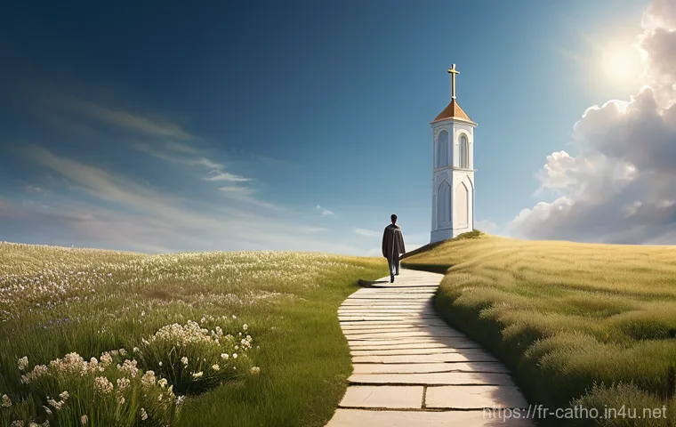 성경 해석의 카톨릭 전통 - **Prompt 1: The Illuminated Spiritual Library**
"A visually rich and vibrant illustration depict... 성경 해석의 카톨릭 전통 - **Prompt 1: The Illuminated Spiritual Library**
"A visually rich and vibrant illustration depict...