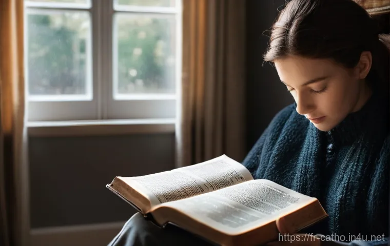 성경 해석의 카톨릭 전통 - **Prompt 2: The Church's Guiding Light on the Path of Faith**
"An allegorical image showing a yo... 성경 해석의 카톨릭 전통 - **Prompt 2: The Church's Guiding Light on the Path of Faith**
"An allegorical image showing a yo...